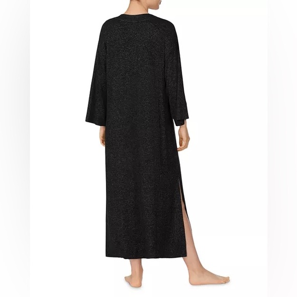 NWT Black Maxi Night Gown | Donna Karen - Picture 2 of 10